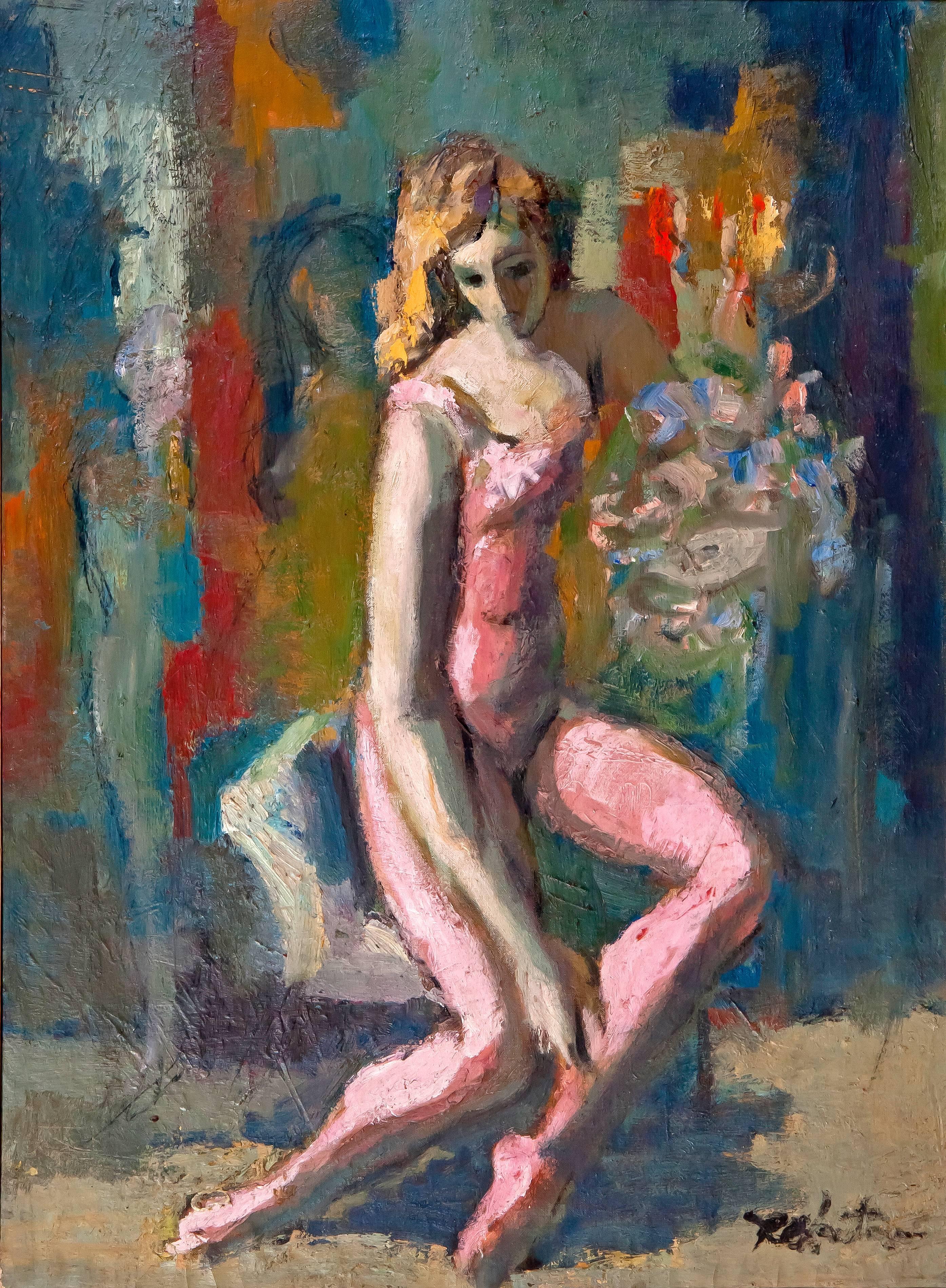 Roman Chatov Abstract Painting - Ballerina
