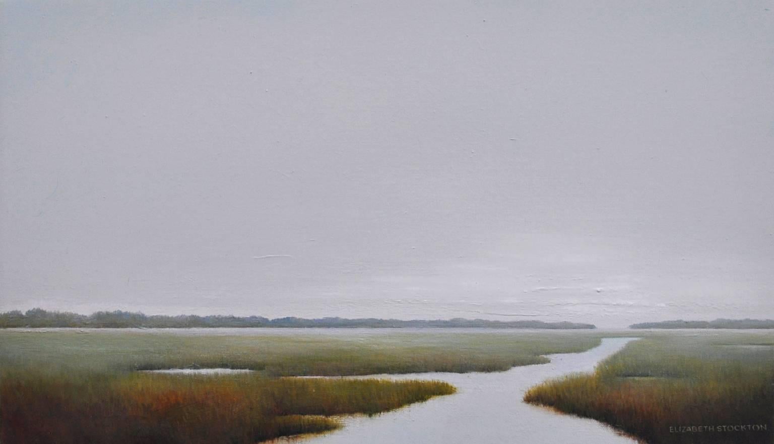 Elizabeth Stockton Abstract Painting - Low Country