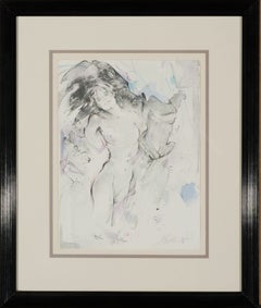 "Nike" signed lithograph by artist Jurgen Gorg from a limited edition of 100.