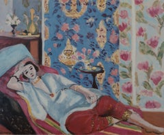 "Henri Matisse Odalisque A La Culotte Rouge" framed poster