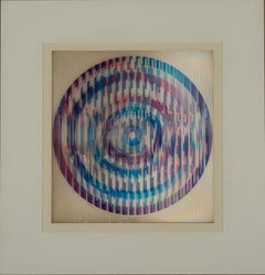 "Image of the World" signed agamograph by Yaacov Agam from an edition of 99