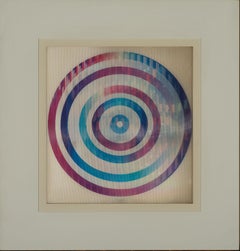 "Image of the World" signed agamograph by Yaacov Agam from an edition of 99