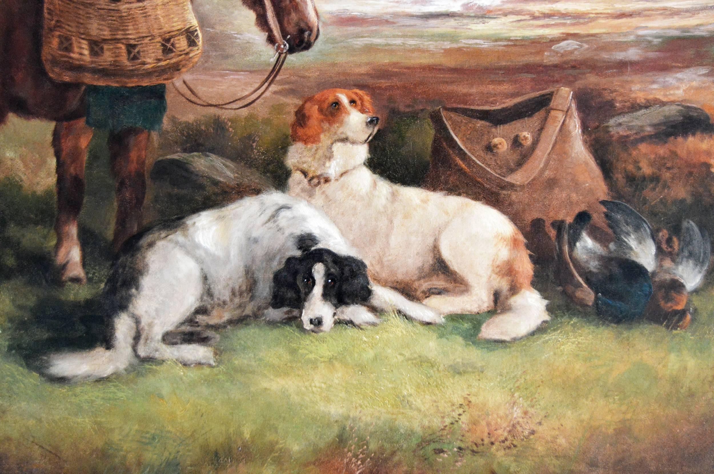 The Day’s Bag, oil on canvas 1