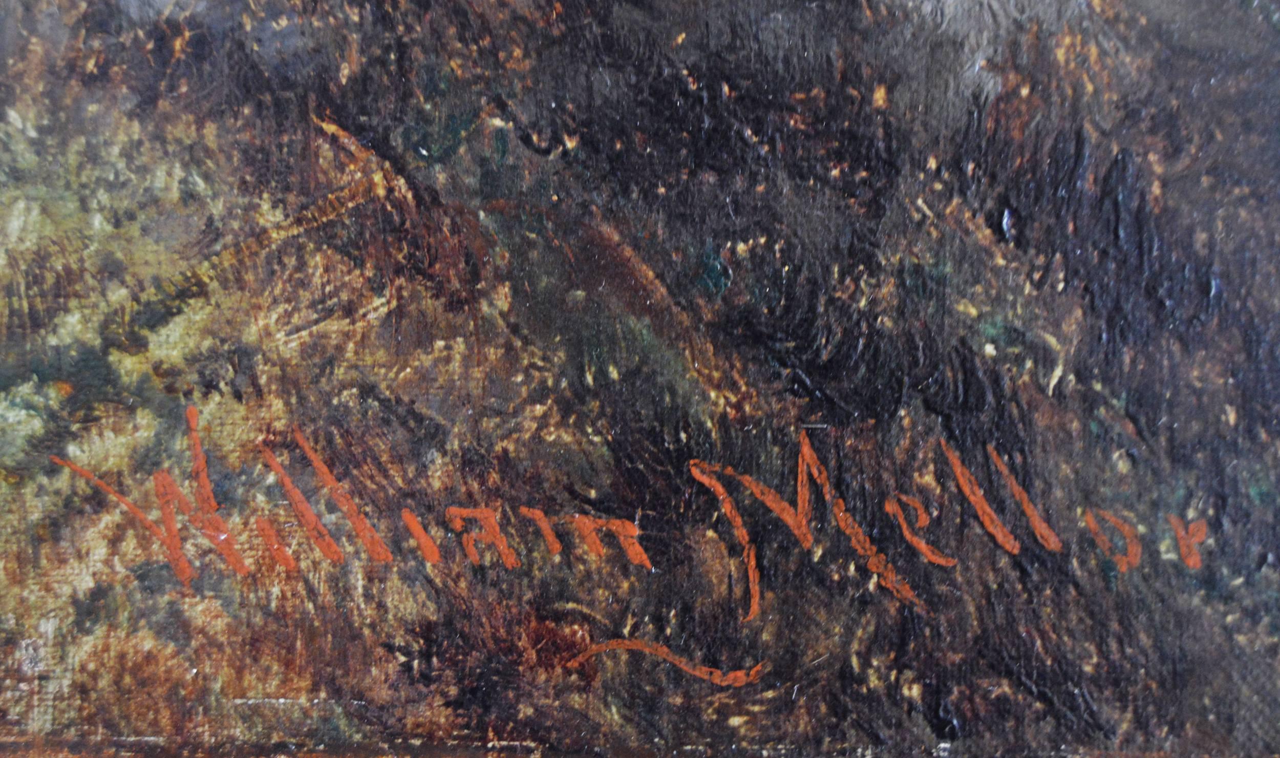 On the Greta, near Barnard Castle, oil on canvas 1