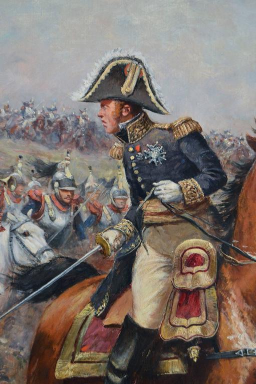 Paul Emile Léon Perboyre Marshall Ney Leading a Charge of the French