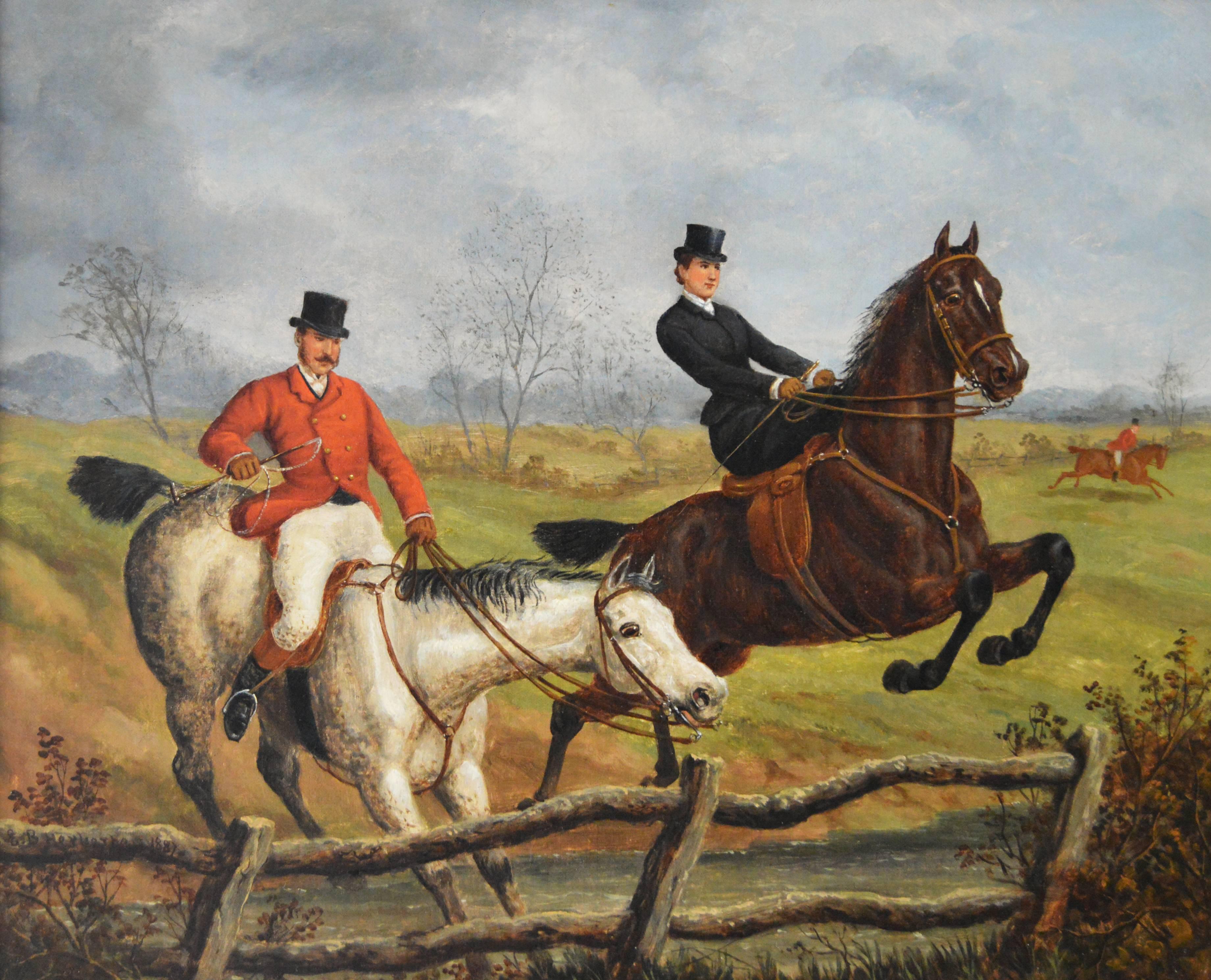 The Refusal - Painting by Edward Benjamin Herberte