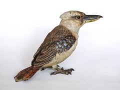 Kookaburra:: österreichische Kaltbemalte Bronze