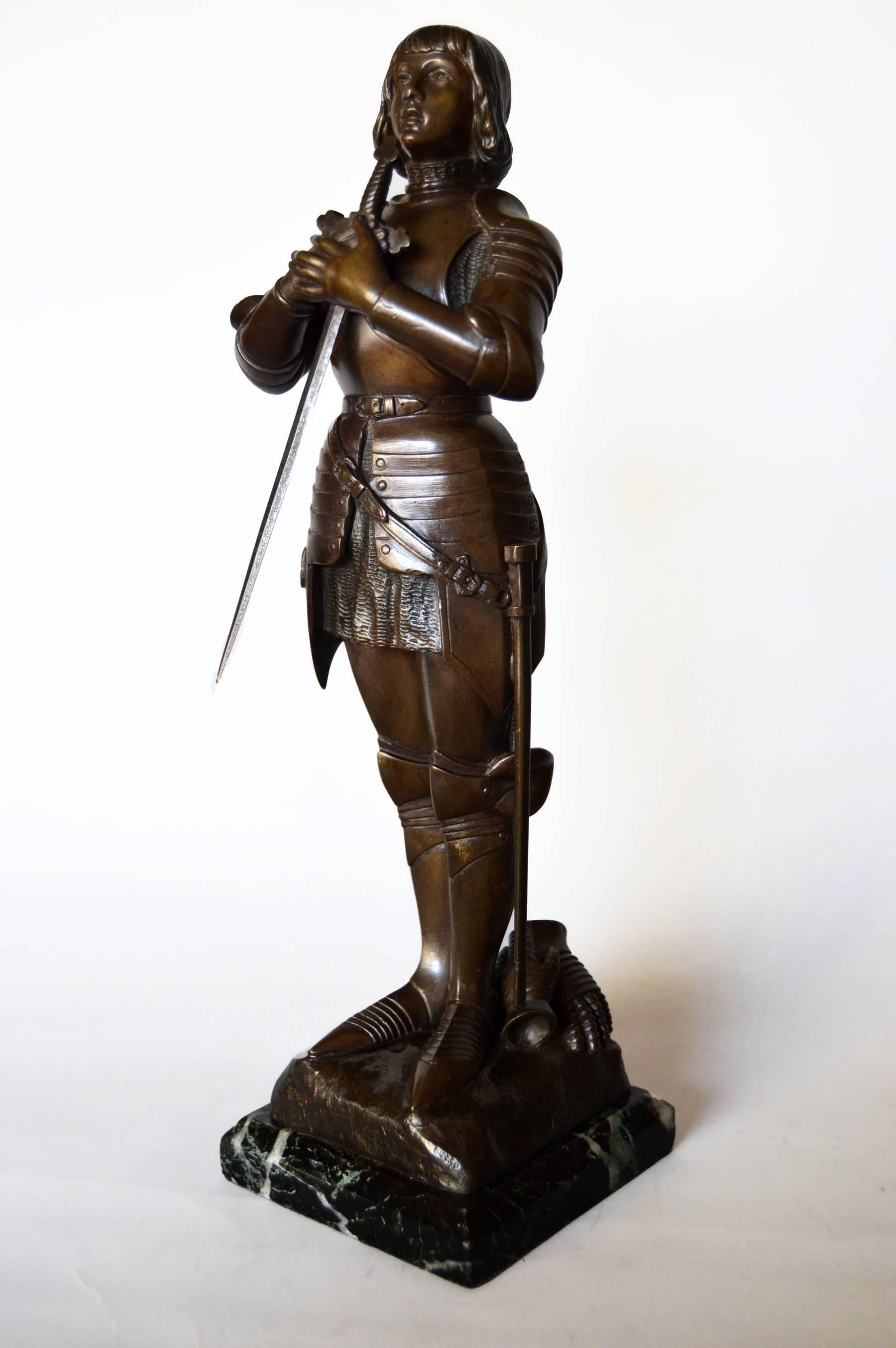 Joan d'Arc - Sculpture de O. Ruffony