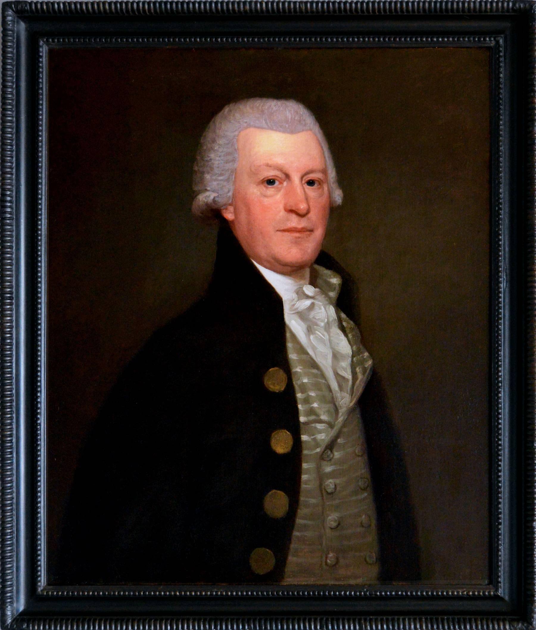 (After) David Allan Portrait Painting - 18th Century oil painting portrait of Samuel Athawes