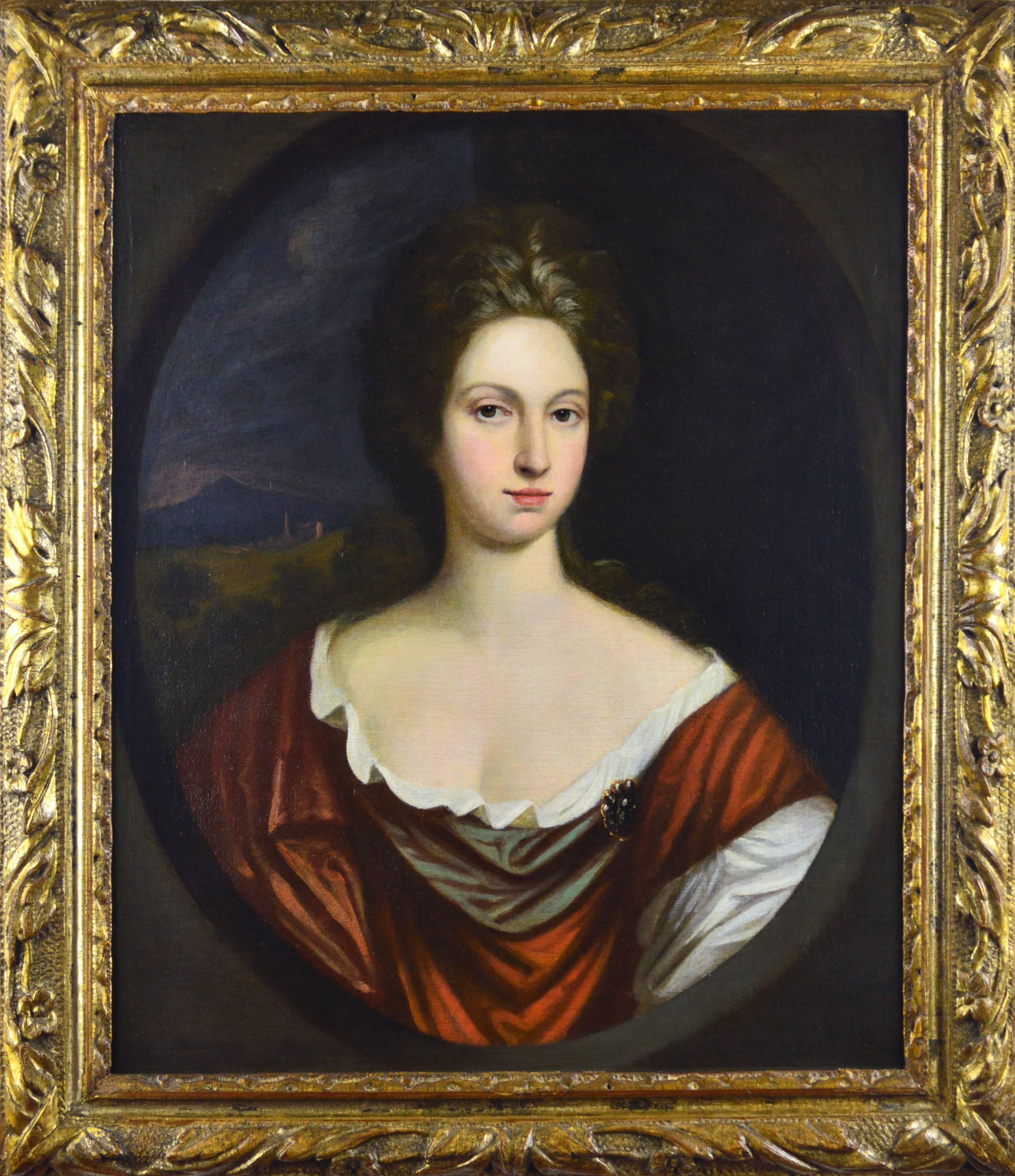 (After) Sir Godfrey Kneller Portrait Painting - Portrait of a Lady