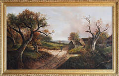 The Farmstead, oil on canvas