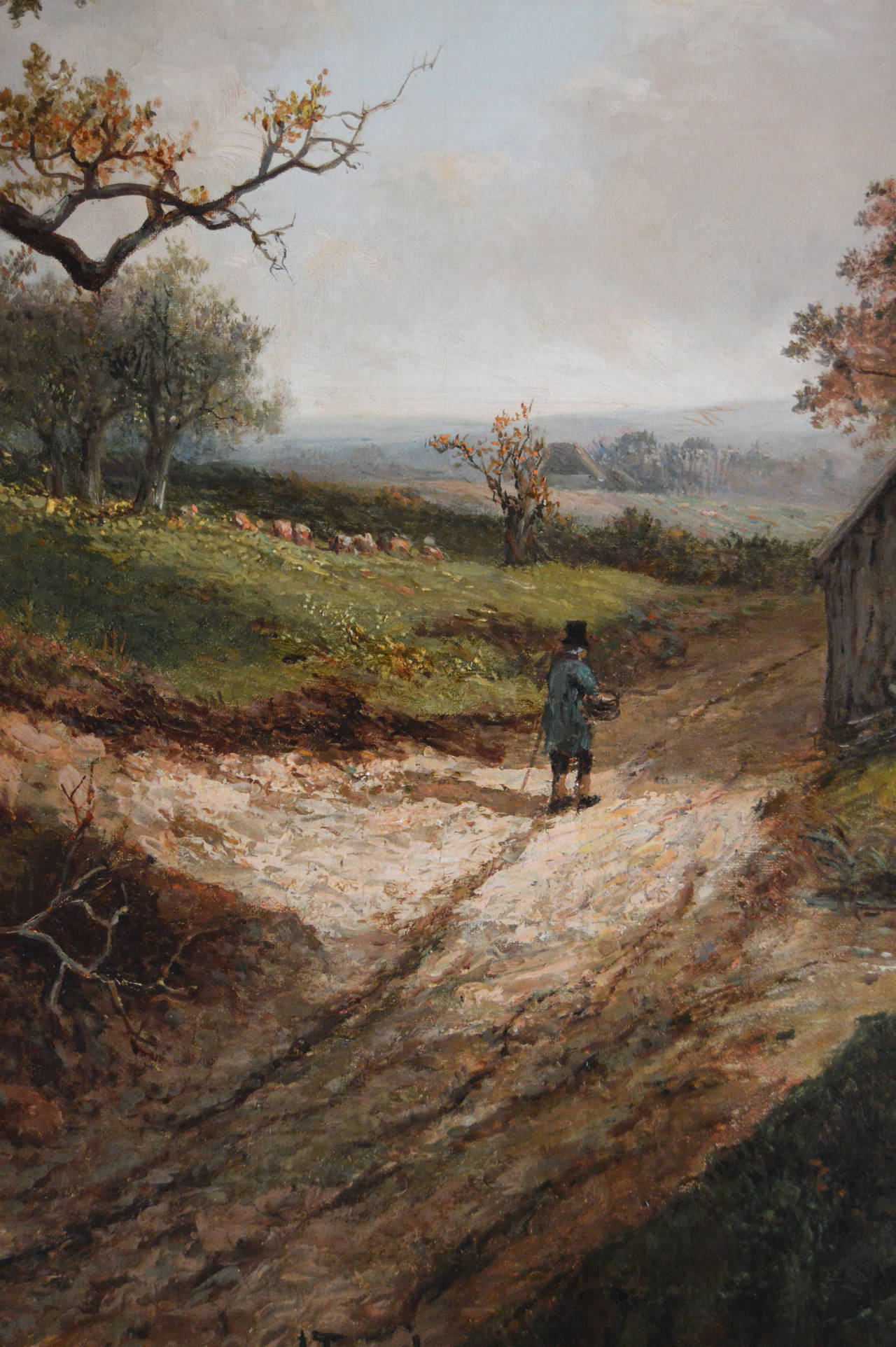 The Farmstead, oil on canvas 2
