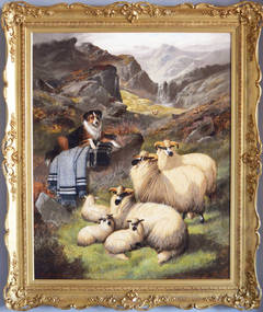 A Moment’s Rest, oil on canvas 9