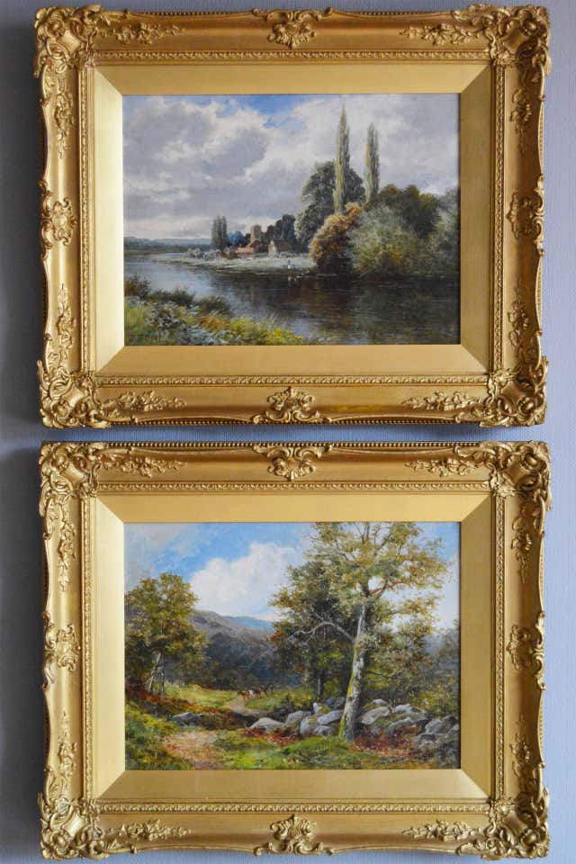 Robin Fenson - A View Near Wilmington, East Sussex - Large Landscape ...