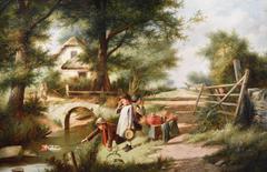 The Rescue, oil on canvas