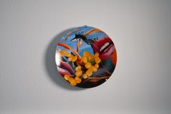 Lips Coupe Plate by Jeff Koons,  Limoges Porcelain, Contemporary Art