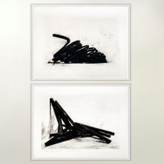 Effondrement - Contemporaneo, 21° secolo, Acquaforte, Nero, Bianco, Edizione