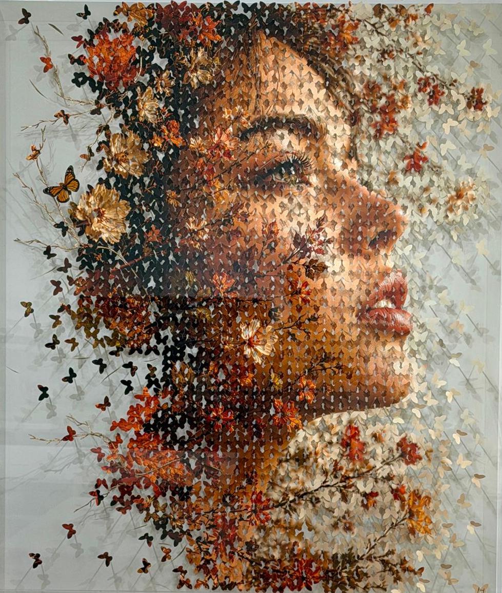 Automne Shadow - Mixed Media Art by Lis Sam