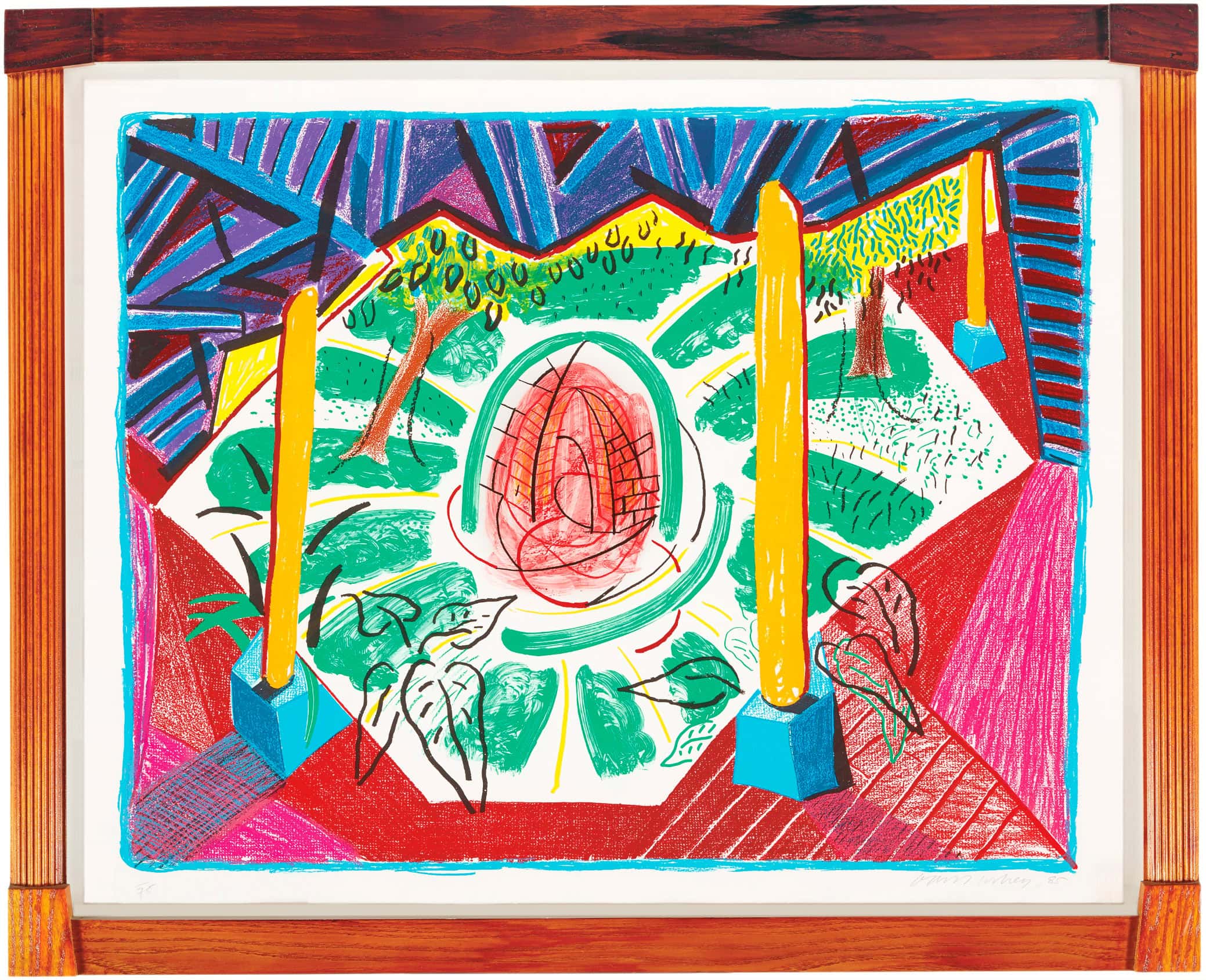 How much is David Hockney's art worth?