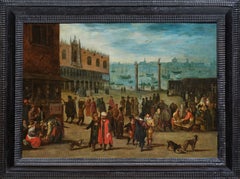 One of the oldest depiction of Venezia by an Antwerp painter of the 17th century
