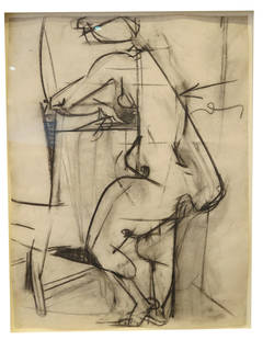 "Nude Study from Life" c 1936