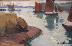 "Boats in Harbor"