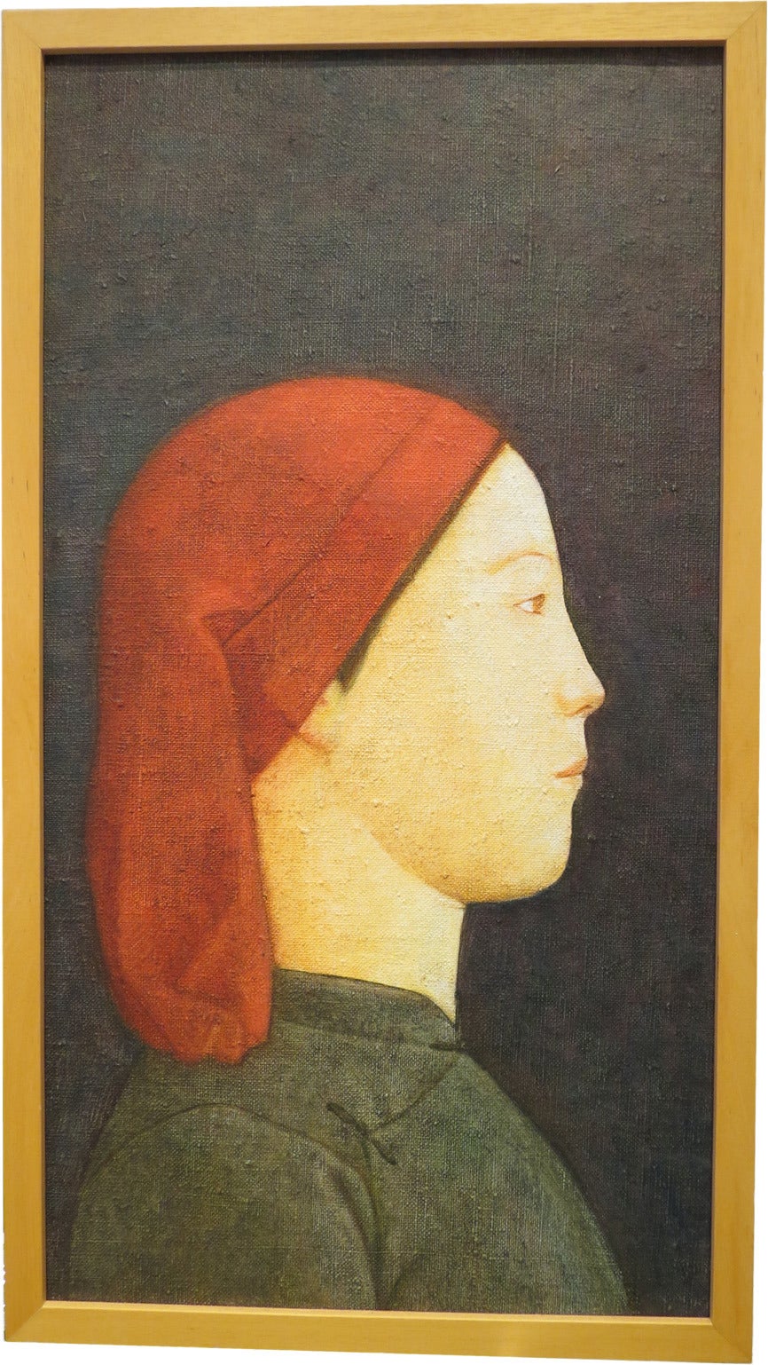 Portrait Painting di Xue Mo - "Serie mongola #1"