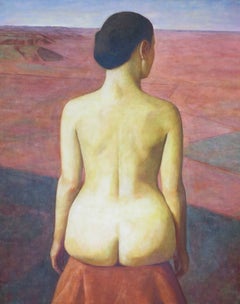 "Seated Nude"