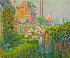 Antique "The End of the Village, Nantucket"