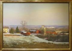 "Snow Squals, Parmelee Farm" 1