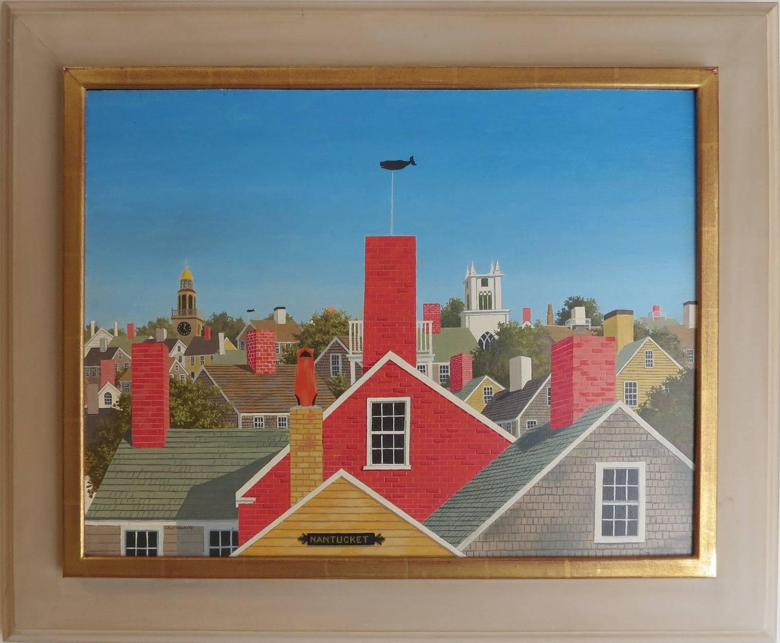 Paul Crosthwaite Landscape Painting - "Nantucket"