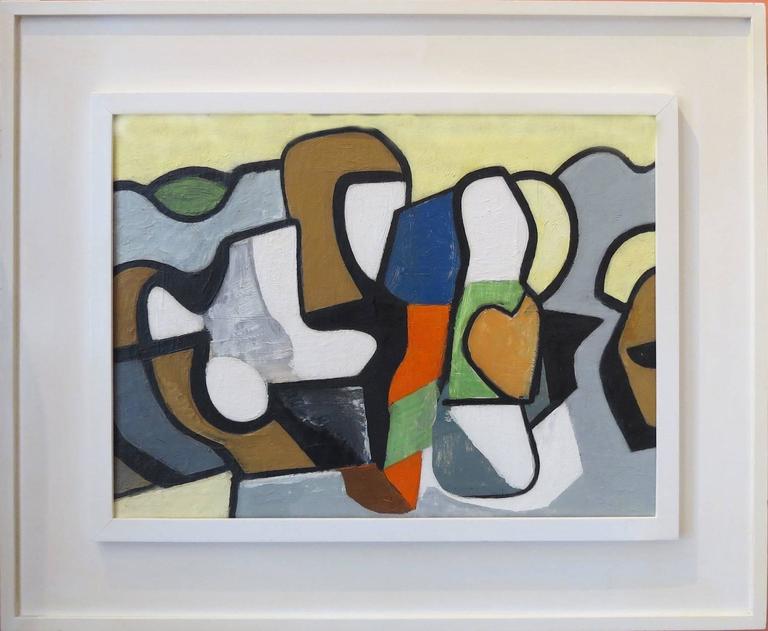 <i>Abstraction,</i> ca. 1948, by Nell Blaine, offered by Ashley John Gallery