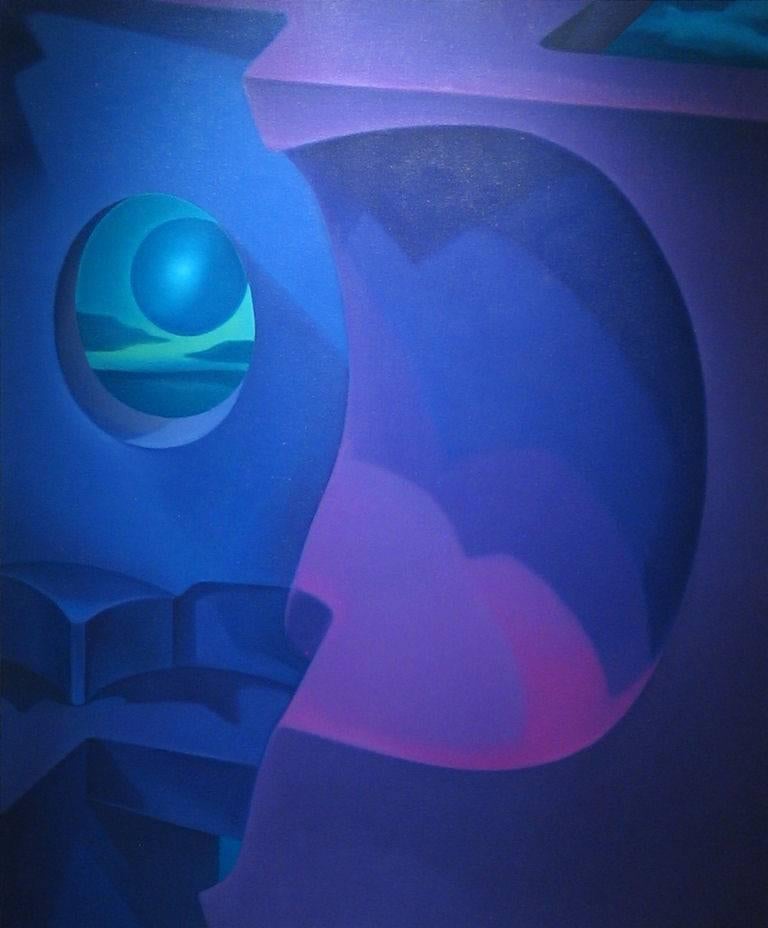 John Nativio Still-Life Painting - Ultraviolet Propagation