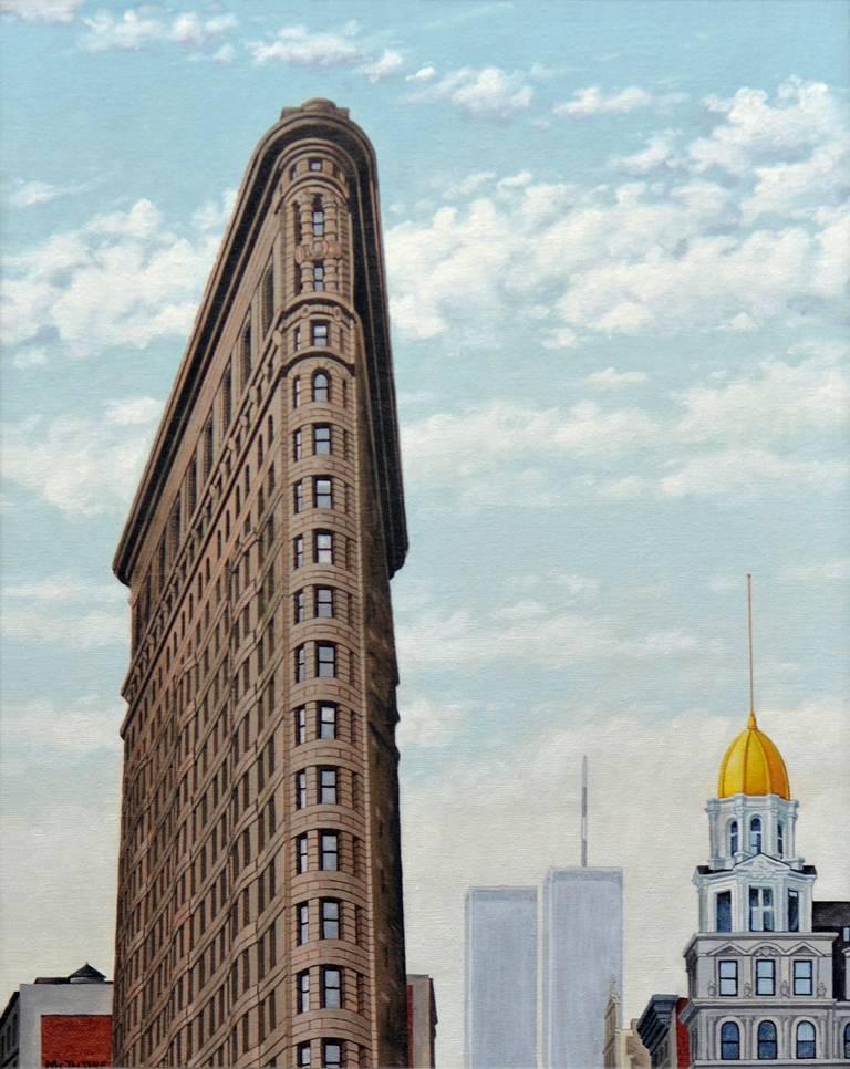 Scott McIntire Landscape Painting - The Flatiron Building
