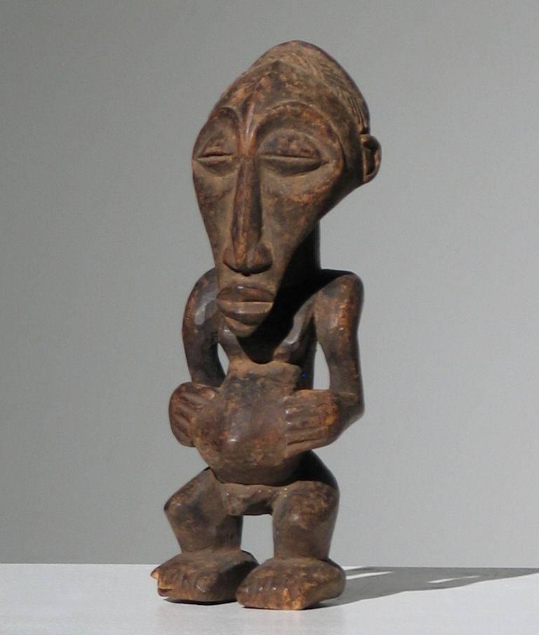 Unknown Figurative Sculpture - African Songye Figure