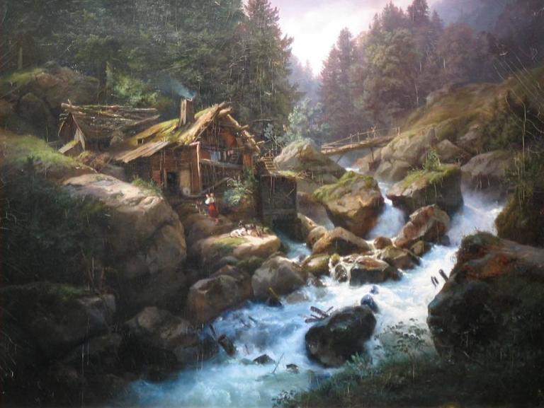 Cabin on the River 1