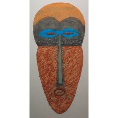 Tribal Mask Print "The Spirit of Nefertiti" 9