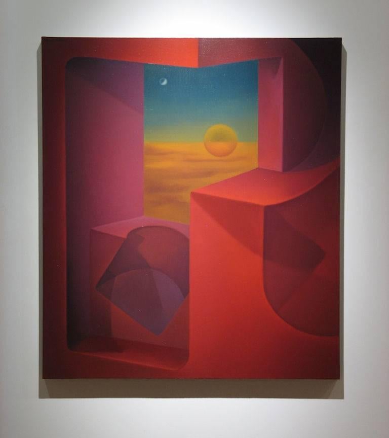 Ethereal Conception - Painting by John Nativio