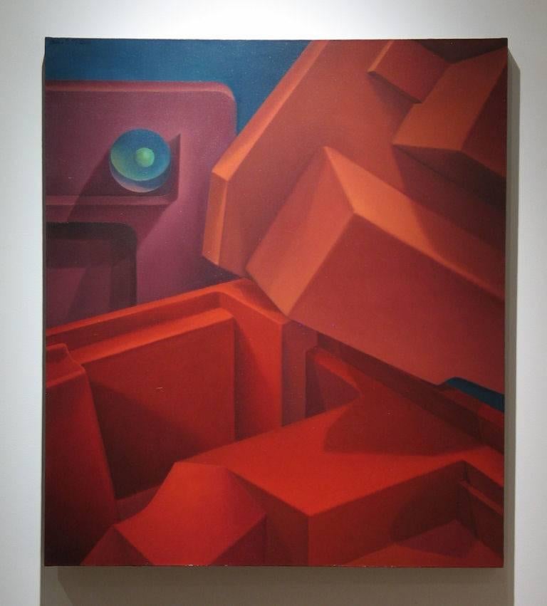 Illusion of Order - Painting by John Nativio