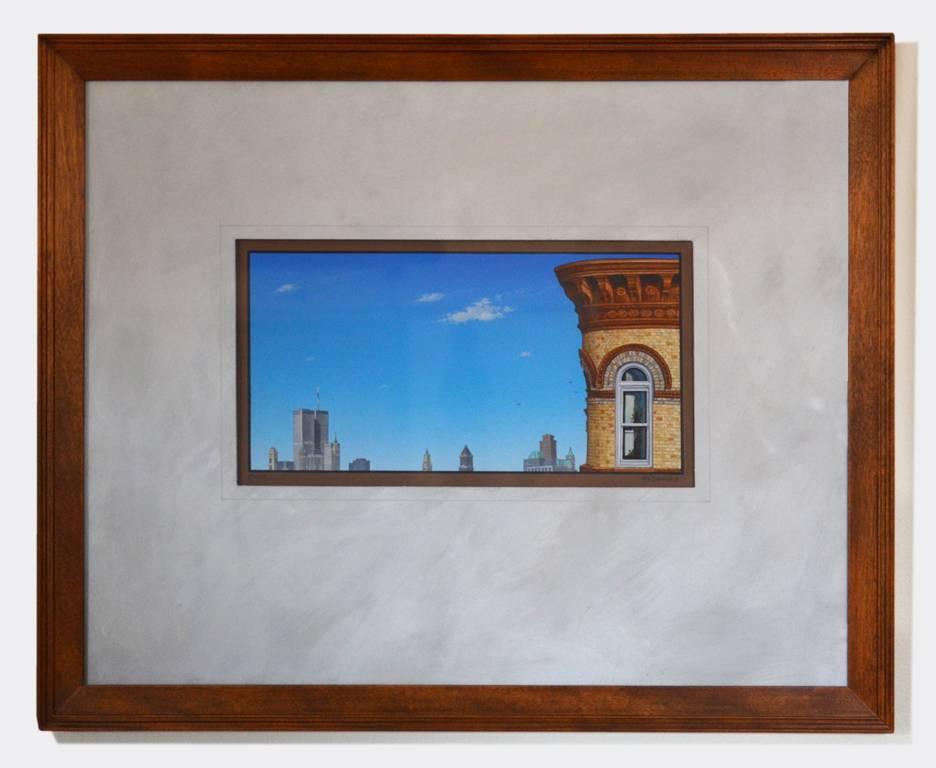 View from Brooklyn - Painting by Scott McIntire