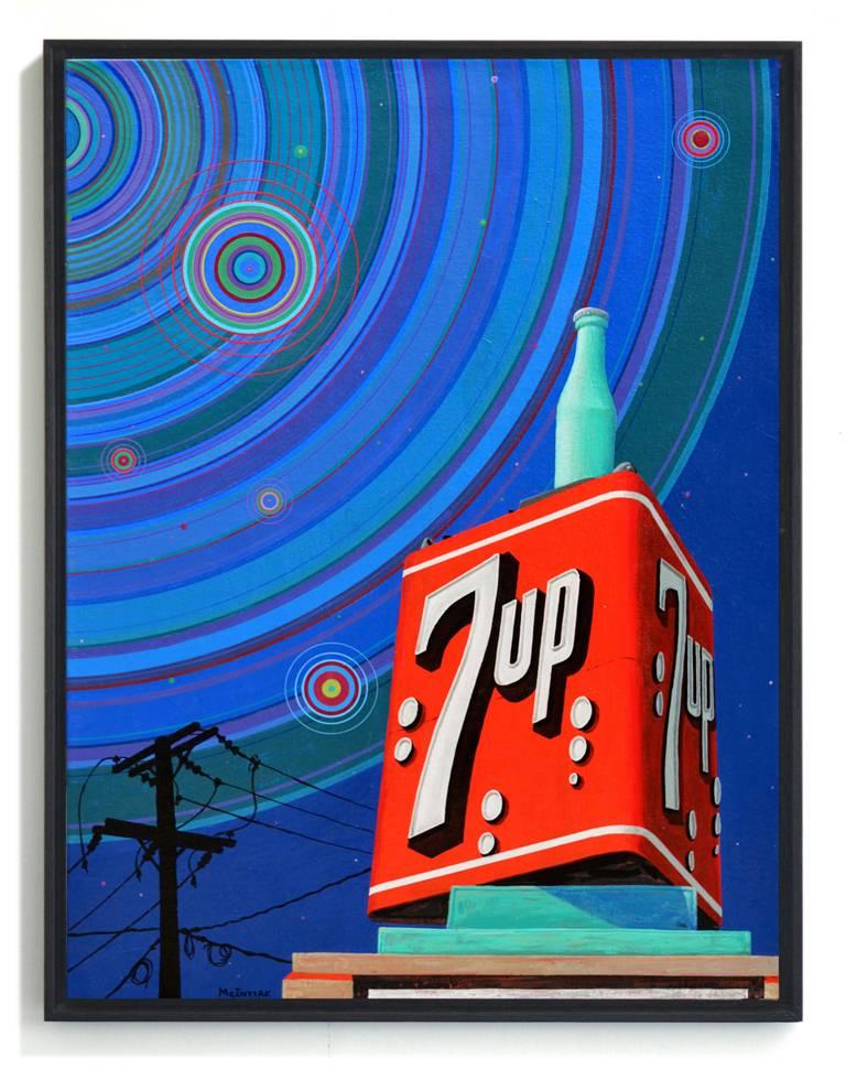 7up Energy Field - Painting by Scott McIntire