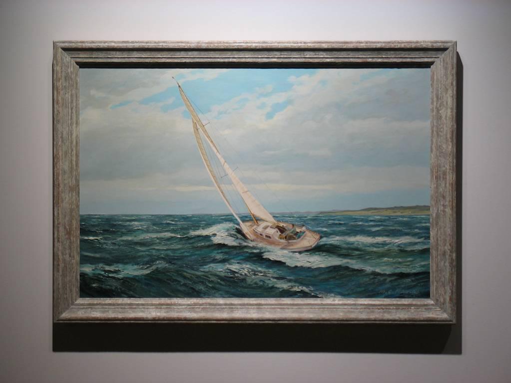 Segeln – Painting von M.G. Friedrich