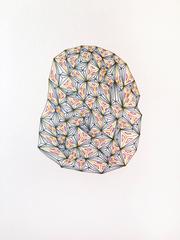 Untitled (Triangulated Facet Field Drawing) 1