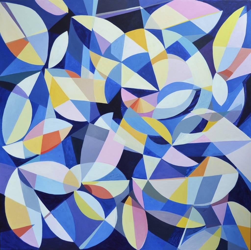 Danielle Kimzey Abstract Painting - Bedtime