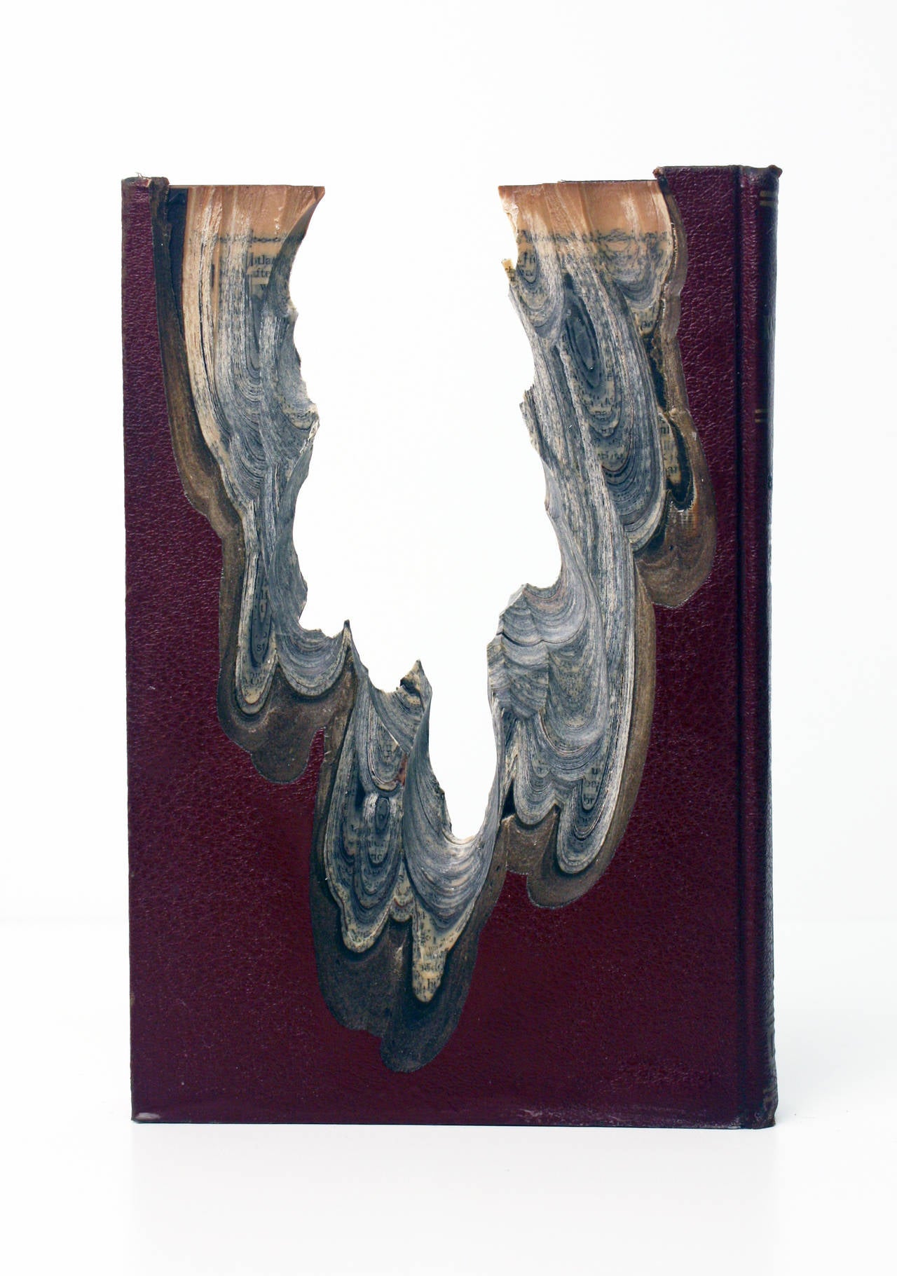 Carving: Book of Knowledge 4 - Sculpture by Jessica Drenk