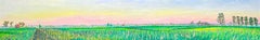 Van Oldenzijl - Dipinto a olio su tela - Panorama naturalistico - Paesaggio olandese - Disponibile
