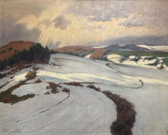 Fritz von Wille – "Paesaggio invernale nell’Eifel" (Eifellandschaft im Winter)