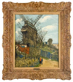 Post-Impressionist Montmartre, le moulin de la Galette