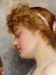 Louis Perrey “Vanity” — A Belle Époque Portrait of Elegance