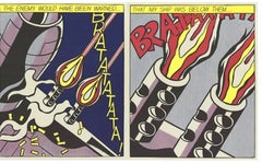 «Cuando abrí fuego» (pequeño) Por Roy Lichtenstein